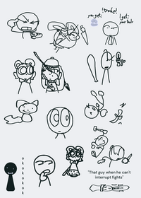 Random doodles!!1!