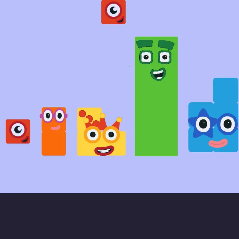 Numberblocks 1 To Biggest Glitches v2 by @Big_dog
