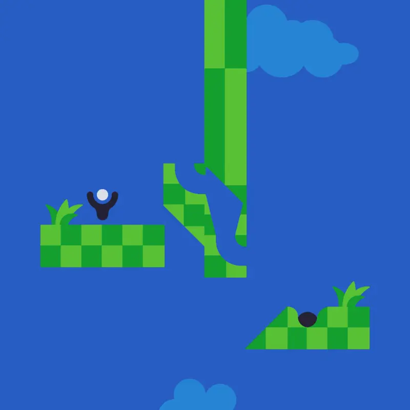 Super impossible golf challenge! by @voidz-404