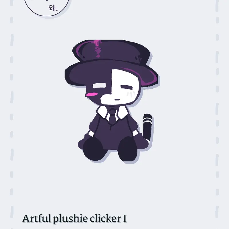 Artful plushie test by @Verdant_Flesh