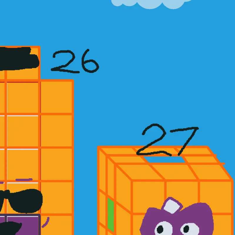 Numberblocks brunino ragdolls 3.0 by @EnzoLima2