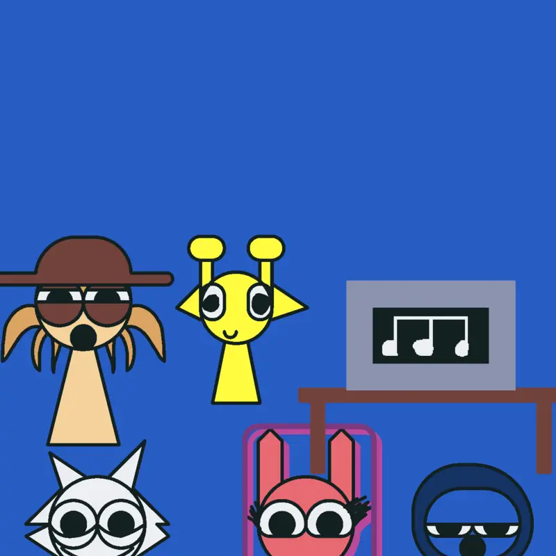Sprunnies characters [LEAK.SPOILERS] by @Pacmanliker2026_yay