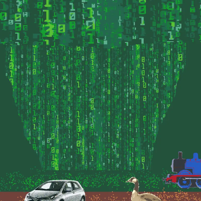 Toyota Yaris Thomas and the gooseceptor by @laszner
