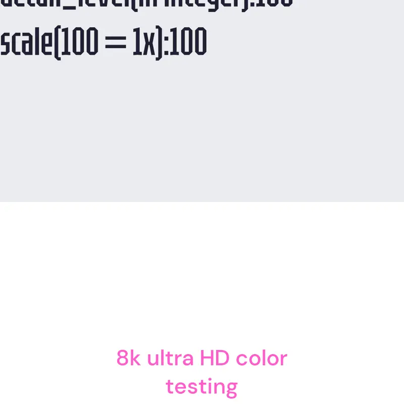HD color testing by @Anonymooose