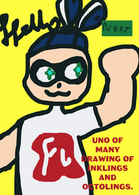 Splatoon drawings
