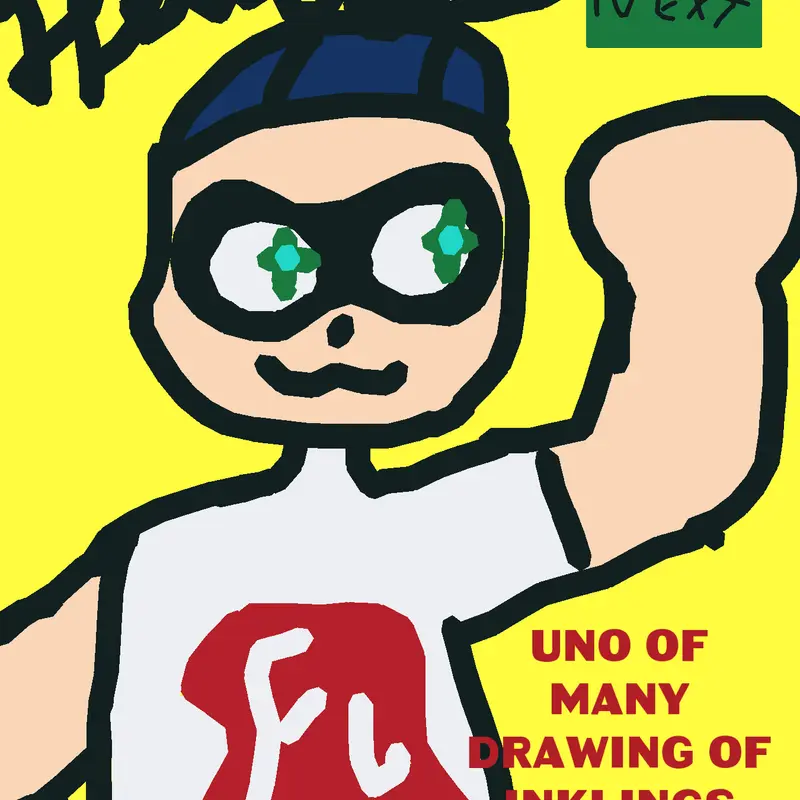 Splatoon drawings by @blurice