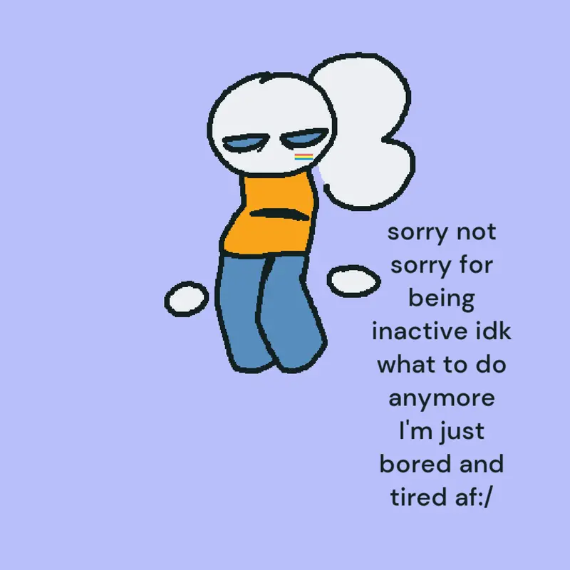 tired of life by @justatent