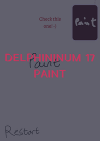 Delphininum 17 paint