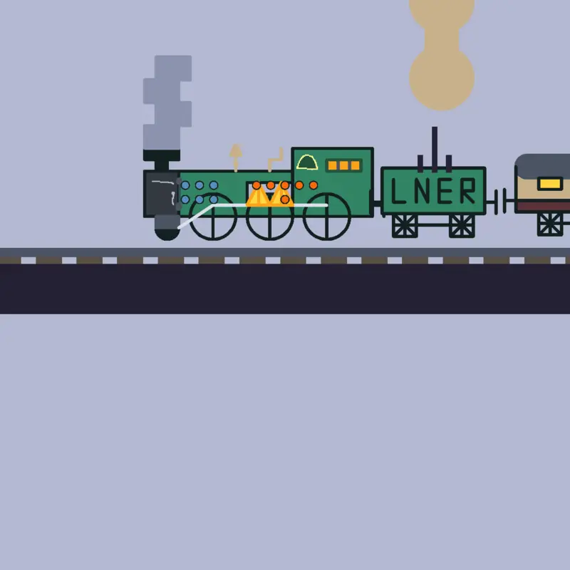 Drive.. whatever this locomotive is by @Nooble_Games