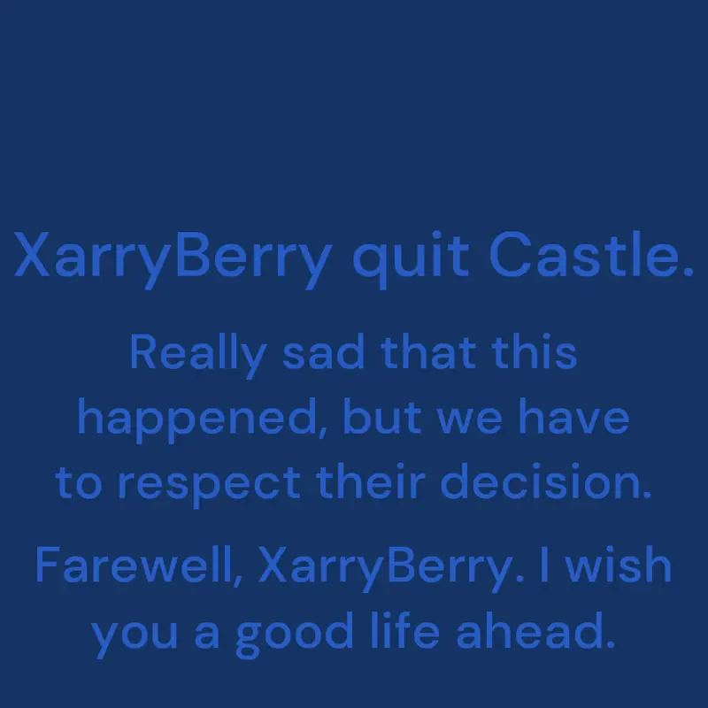 Farewell, XarryBerry by @PrismTraveler