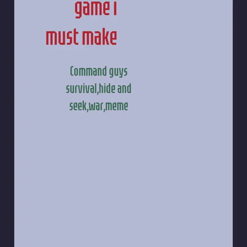 Game by @Bloxman98