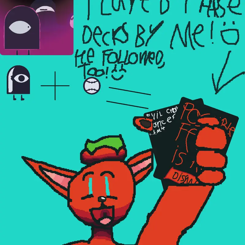 007n7_th Played 2 decks of mine! =D by @art4vr