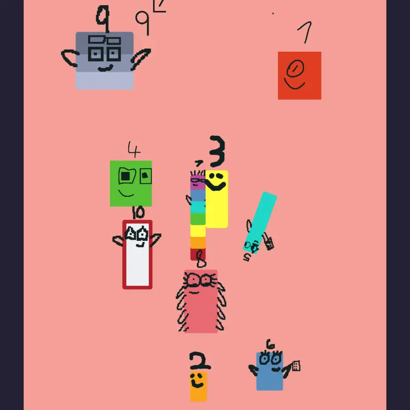Numberblocks cool by @NUMBERBLOC78923