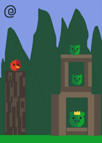 If castle created angry birds