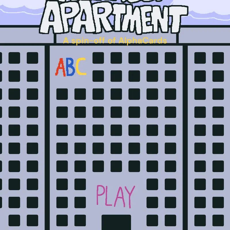 Alphabet Apartment by @MusicalSalad