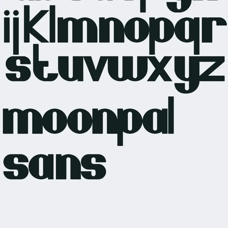 Moonpal Sans by @XxMoonpalxX
