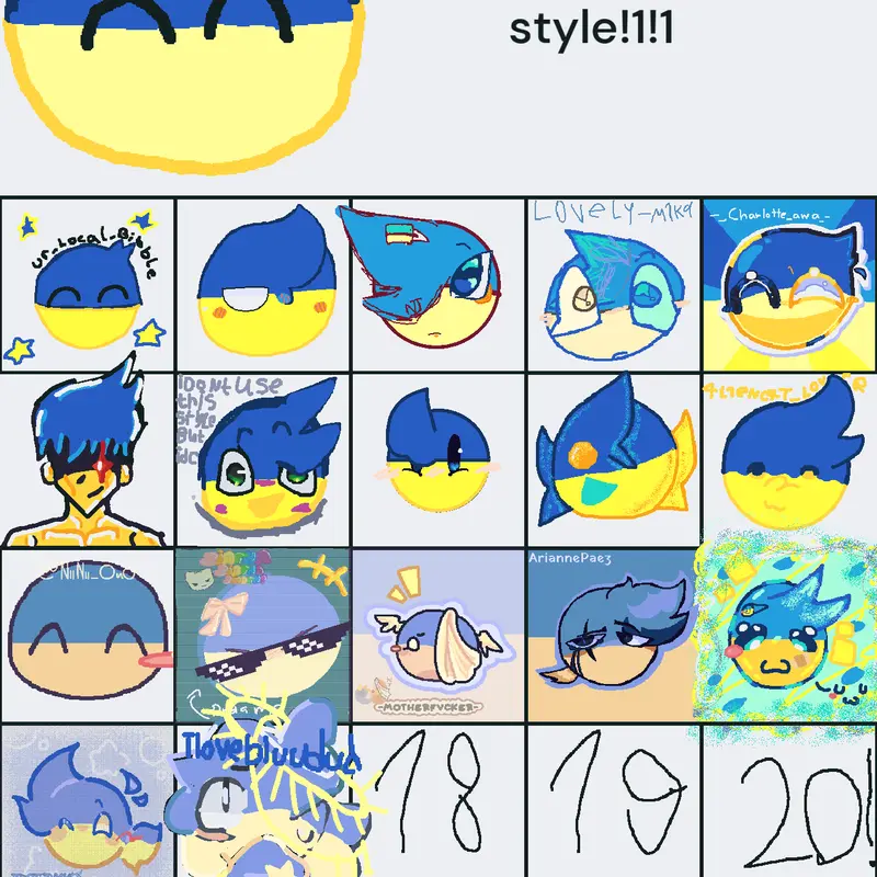 #Alex1_xd_r4ndom Ukraine and uhh idrk by @ilovebluudude