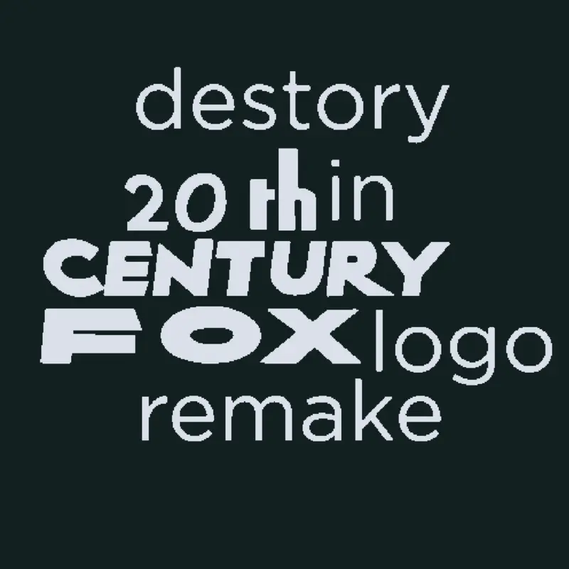 20th century fox by @garlary