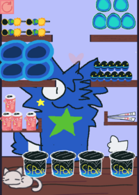 oh look he’s eating da universe :D