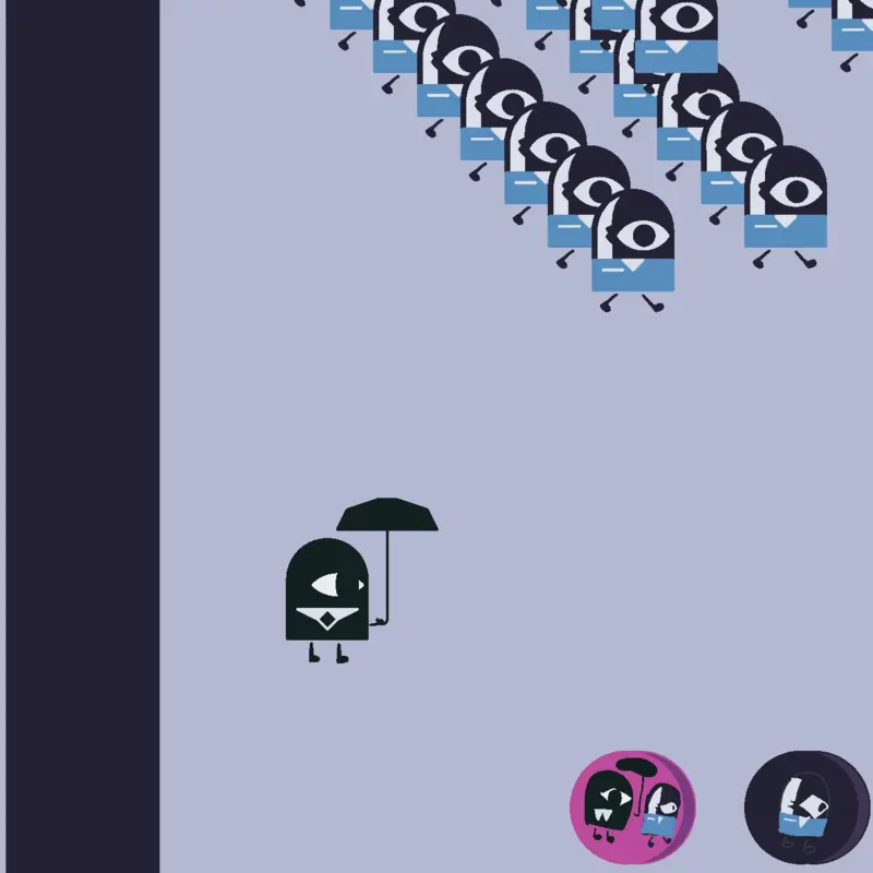 umbrella man by @RoamerZX
