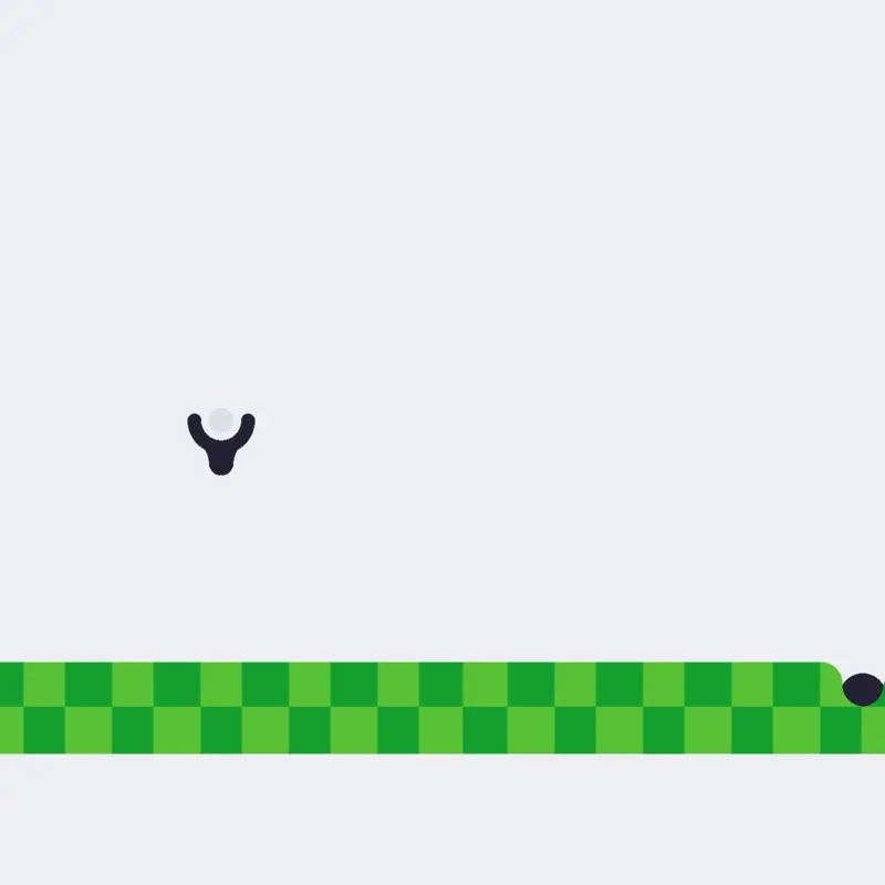 Troll golf game by @King_cube