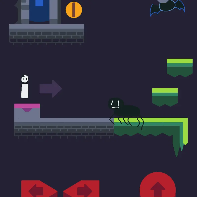 Blocky Guy escapes evil castle!!! by @FadedIntoWhite