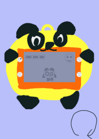 3 Pandas in Japan Tamagotchi Minigame