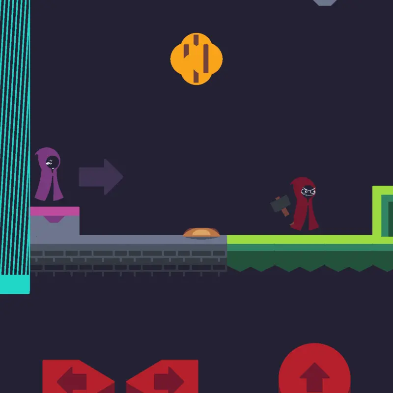 a "totally" normal platformer by @the_verity