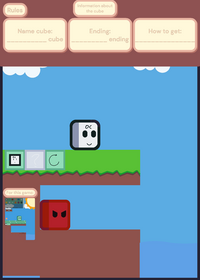 Make your own cube for my game!