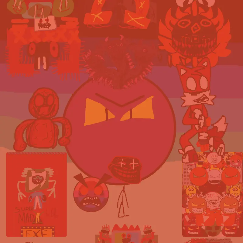 Demon.exe button EJ by @FablePeanut