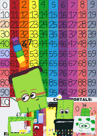 numberblocks party 0-100 by harrytail
