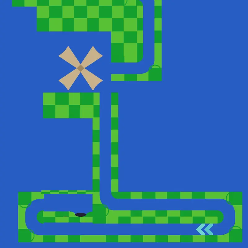 Loopy loop golf course by @Xyle_CJ