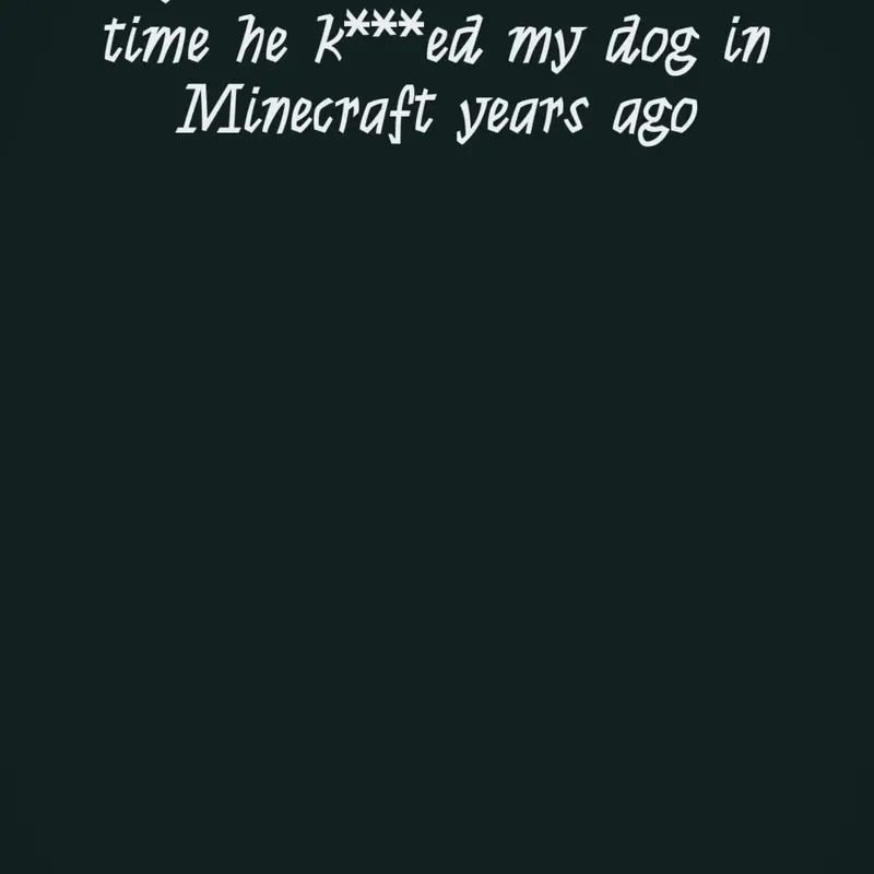 He killed my Dog by @SheldonTheSkeleton