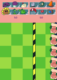 Modo vs plantas vs zombies