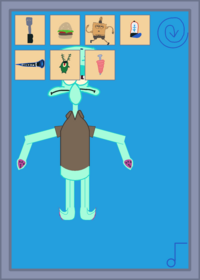Beat squidward to end his misery