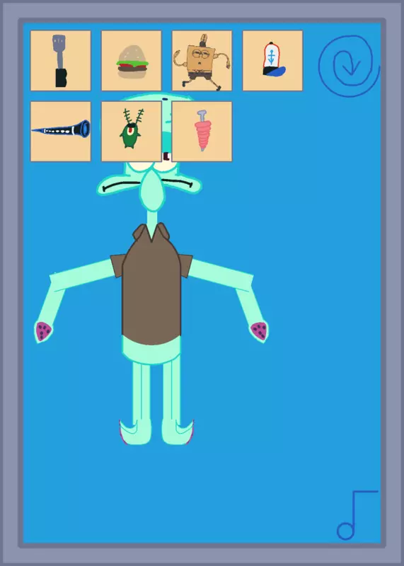Beat squidward to end his misery by @croissant1