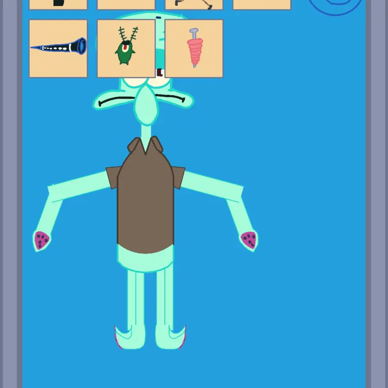 Beat squidward to end his misery by @croissant1