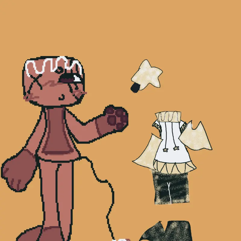 Dress up! by @fossilcakelover