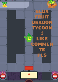 Blox fruit Tycoon dragon