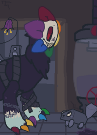 Twisted Dandy and pebble art yæy