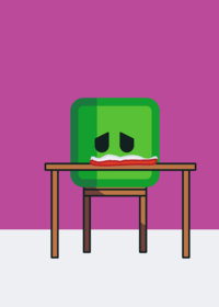 The class is very boring 🥱