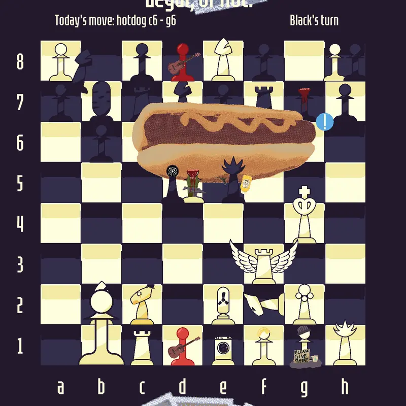 Chess No Rules: Day 24 by @orbmultipliedbyone