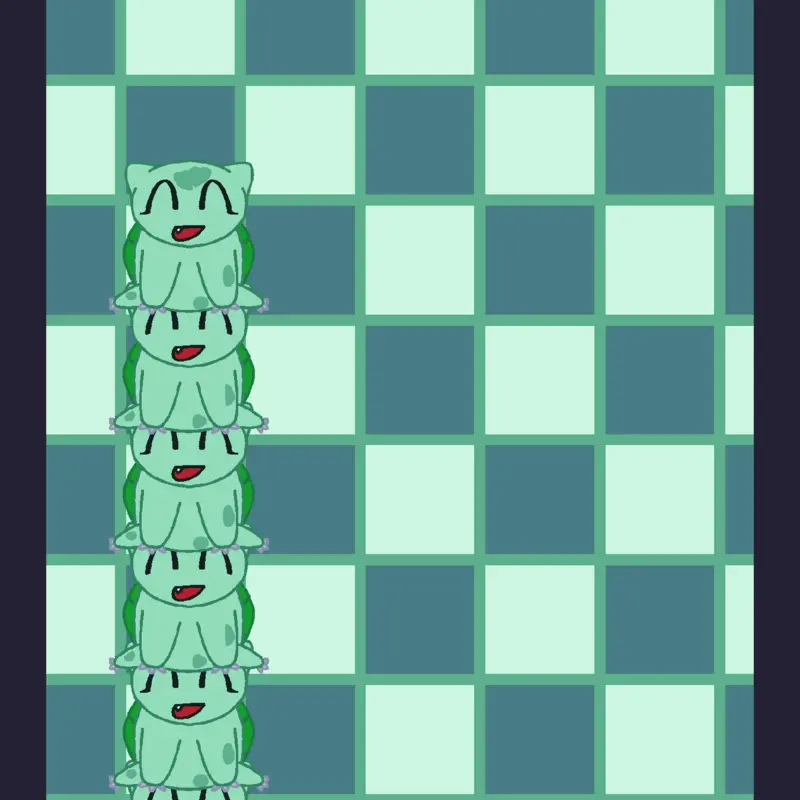 bulbasaur by @funnycosmos
