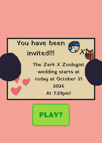 Zerk X Zoologist wedding stuff