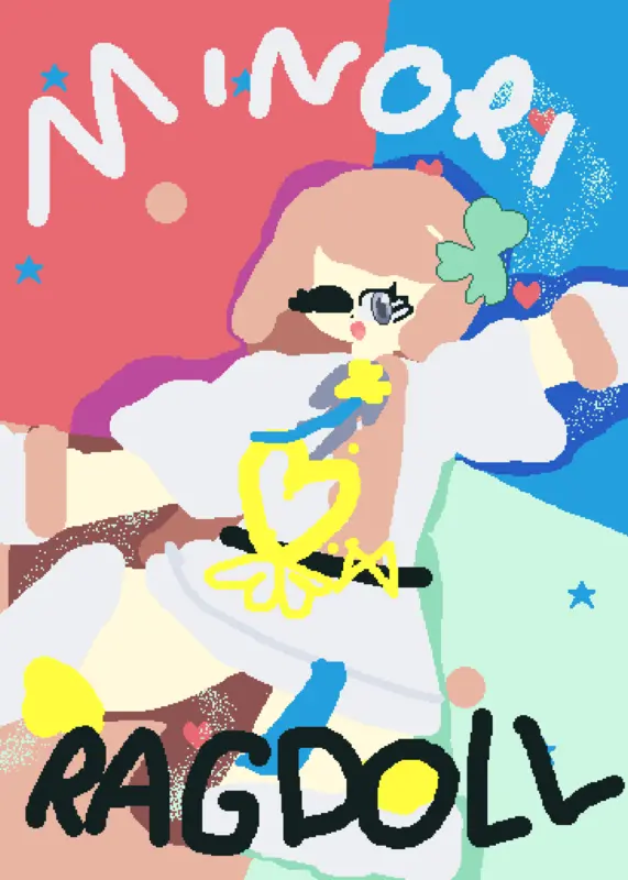 Minori Ragdoll by @ZFTheRoseBearBestie