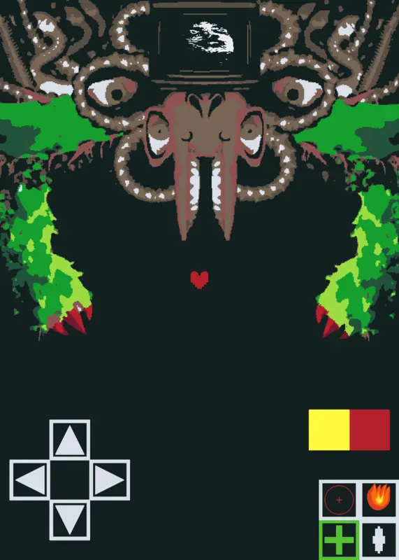 Omega Flowey Фриск Undertale ваина by @IuehLueuh