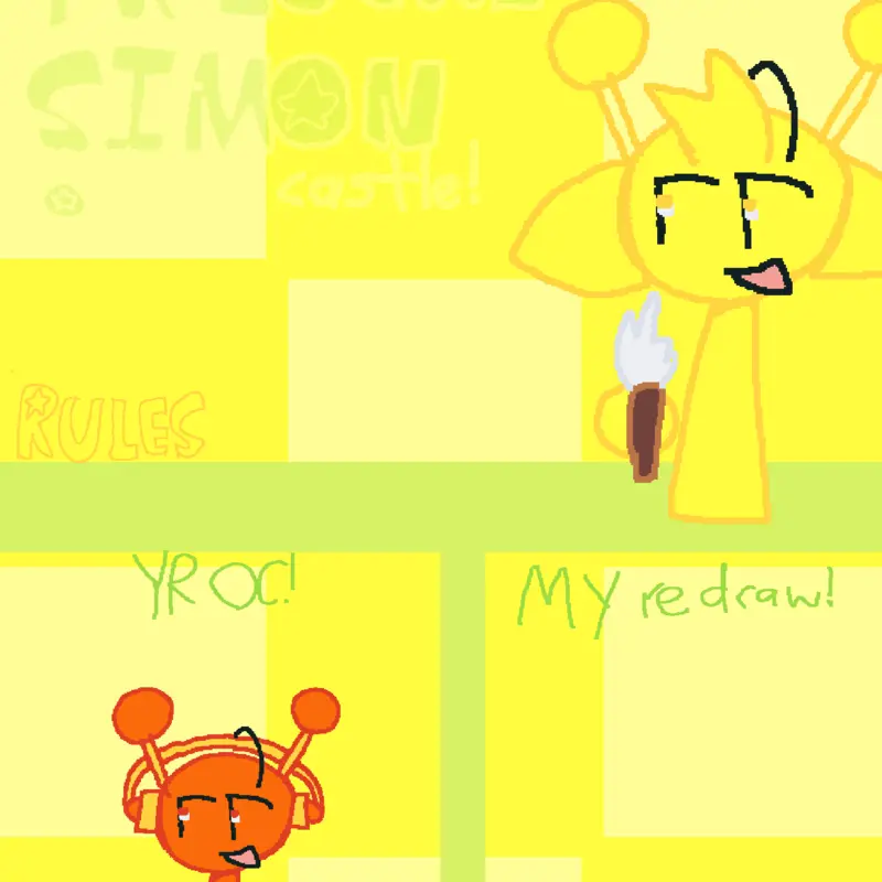 Redrawing ocs! by @marble_racer_2025