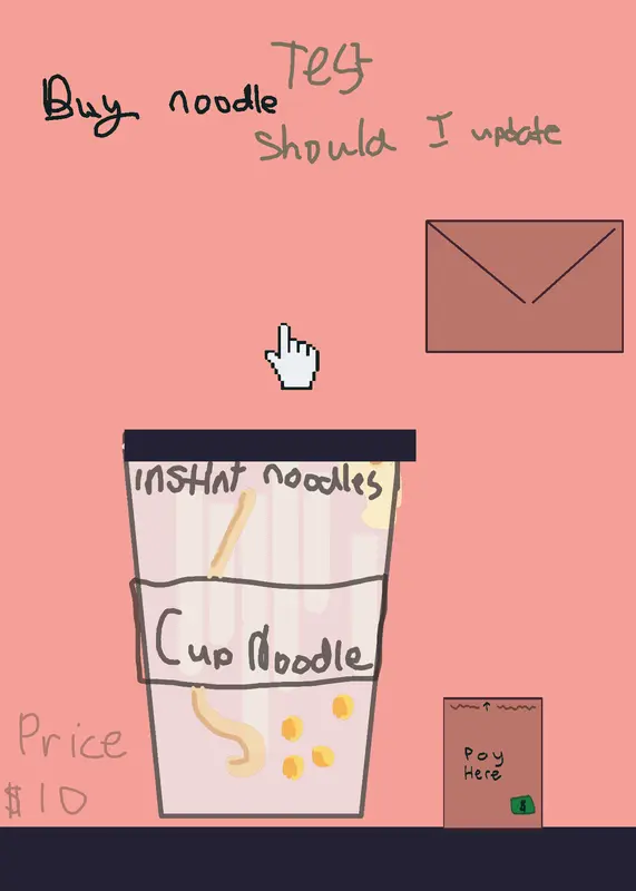 Buy cup noodle [test] by @thesimplecake