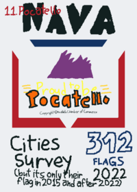 Flag band: 2022 NAVA city flags survey but...