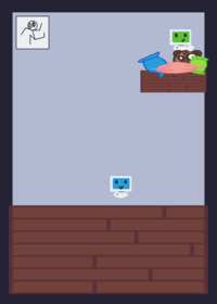 Robot Rag doll game I guess?